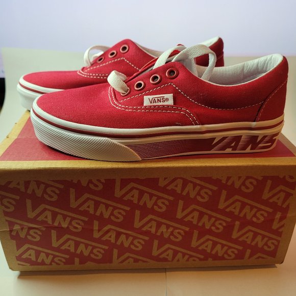 VANS ERA Racers edge RED size 12.5K - Picture 2 of 7